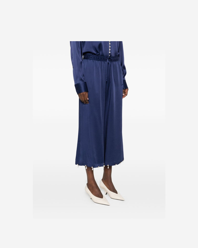 Stella Mccartney Blue Trouser Trousers