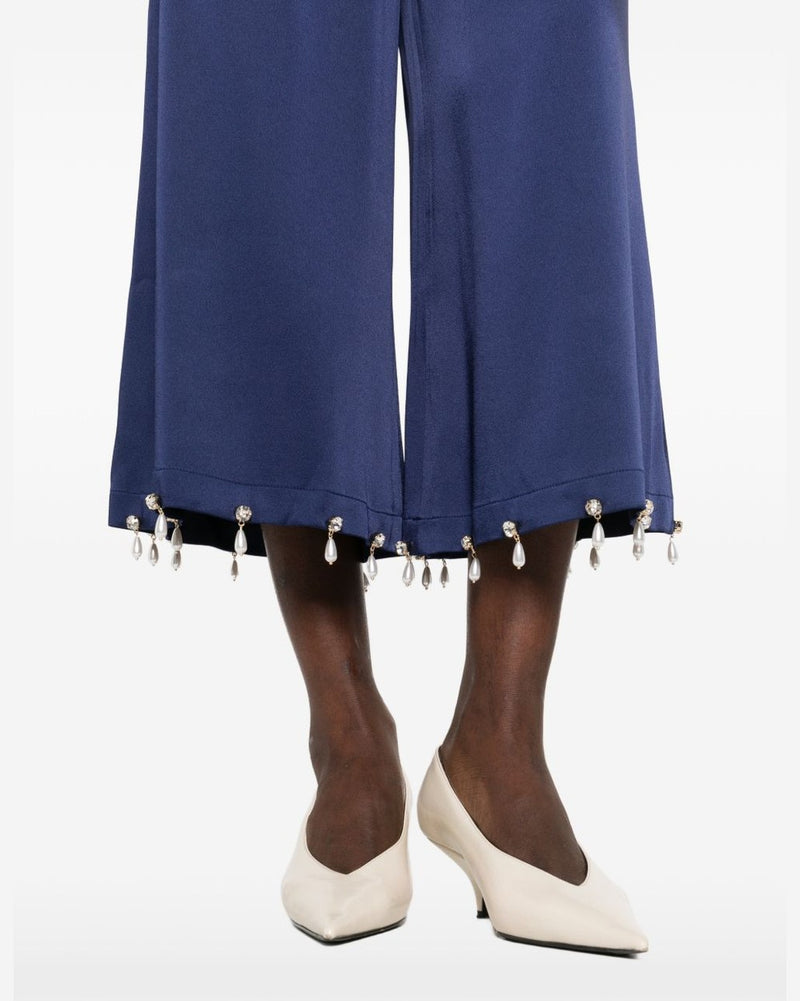 Stella Mccartney Blue Trouser Trousers