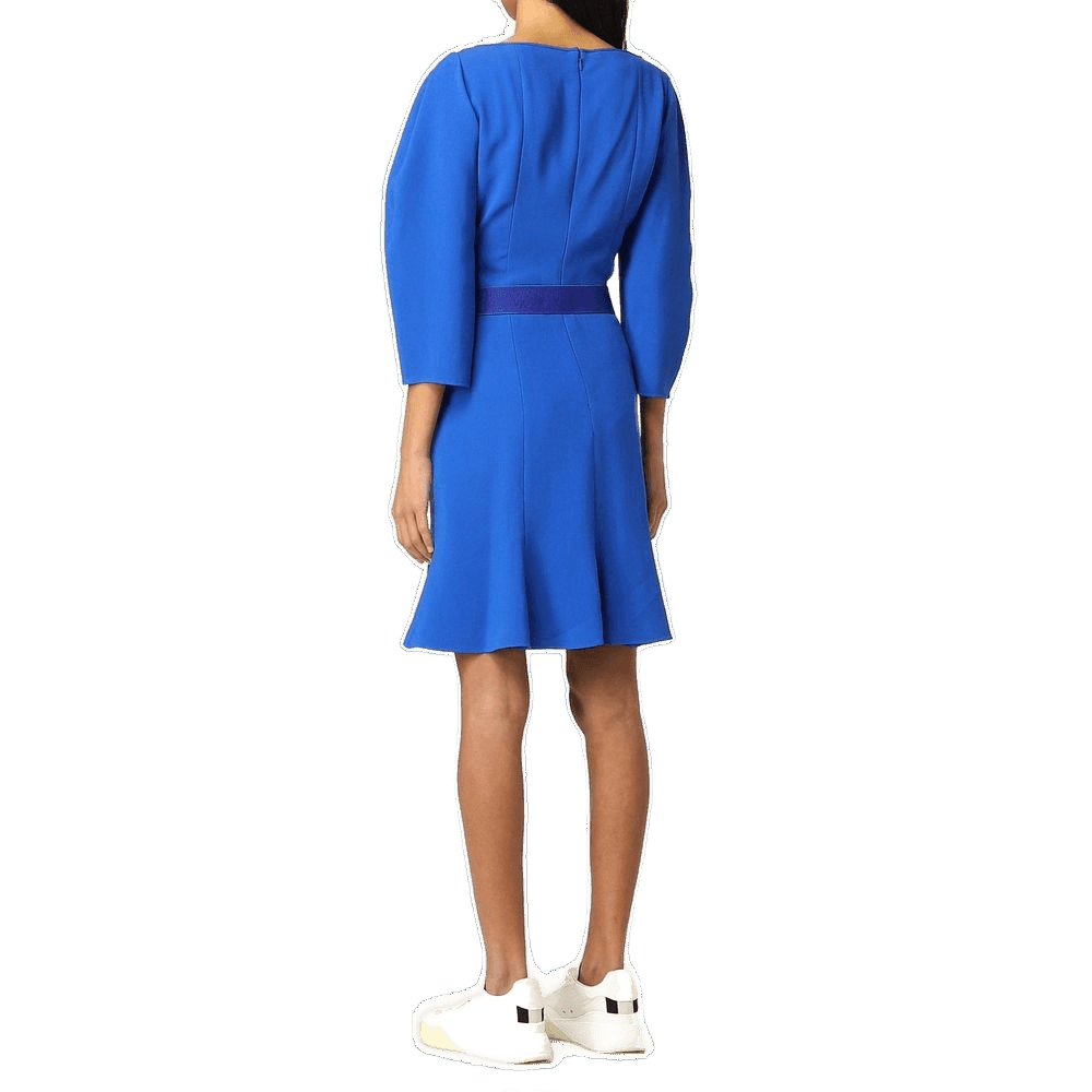 Stella Mccartney Blue Viscose Casual Dress Glam Steals