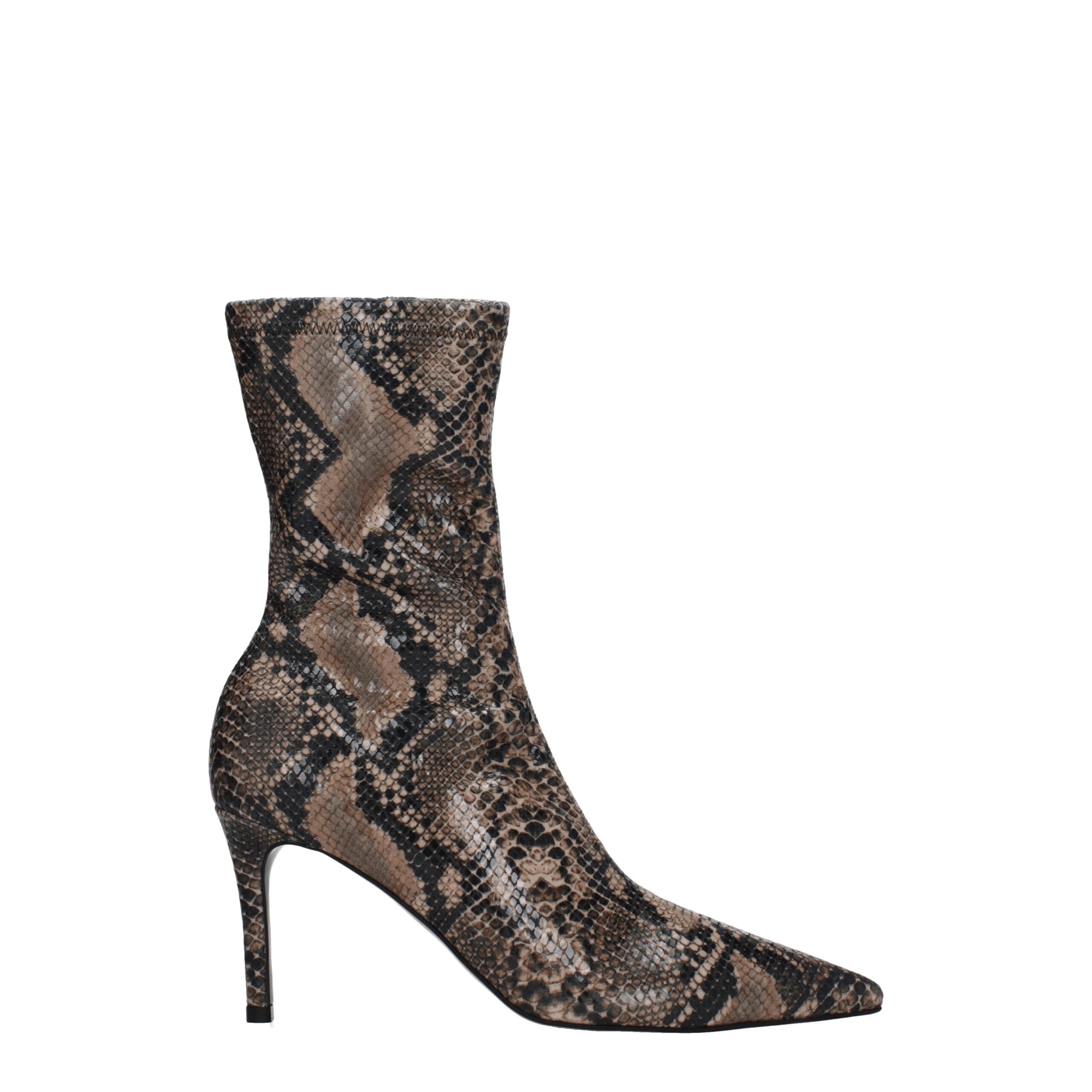 Stella Mccartney Brown Leather Ankle Boots Glam Steals