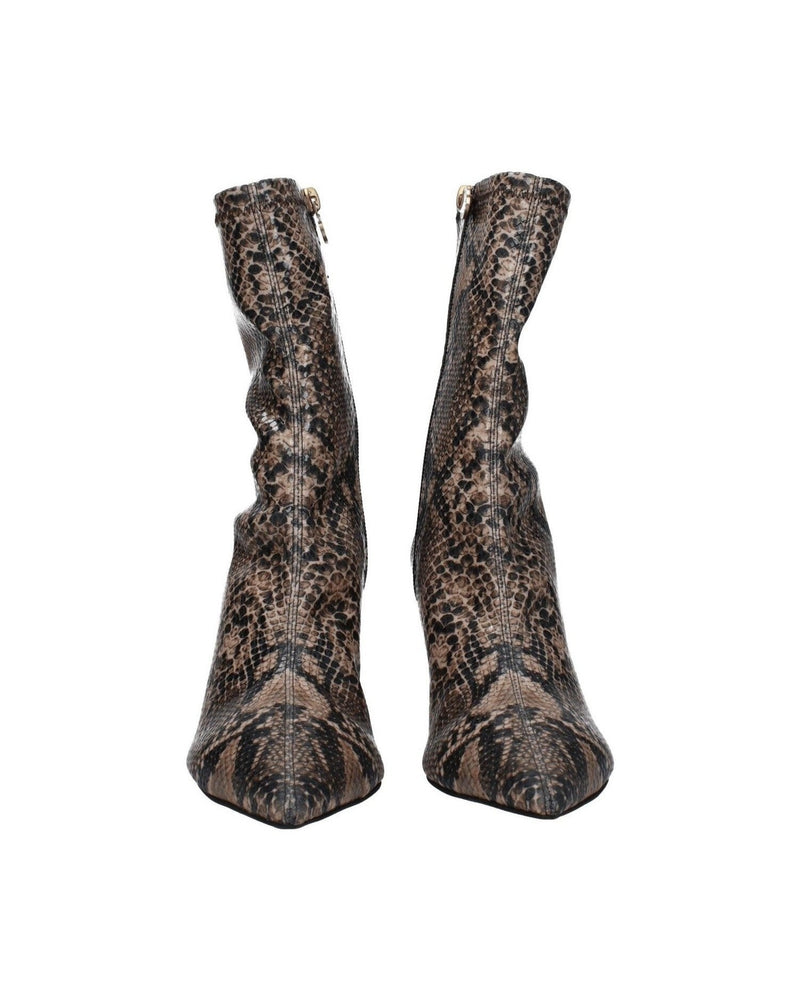 Stella Mccartney Brown Leather Ankle Boots Glam Steals