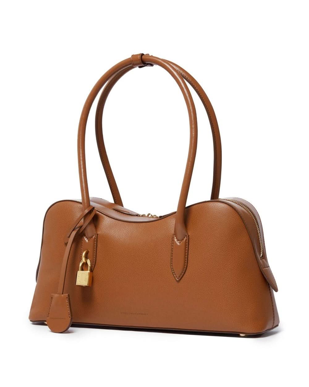 Stella Mccartney Brown Leather Bag Shoulder