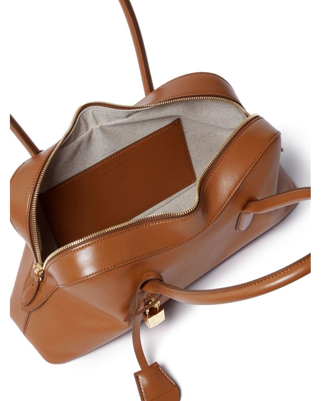 Stella Mccartney Brown Leather Bag Shoulder