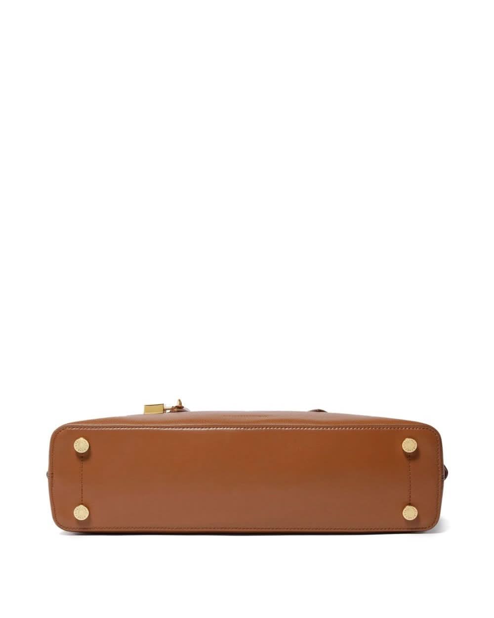 Stella Mccartney Brown Leather Bag Shoulder