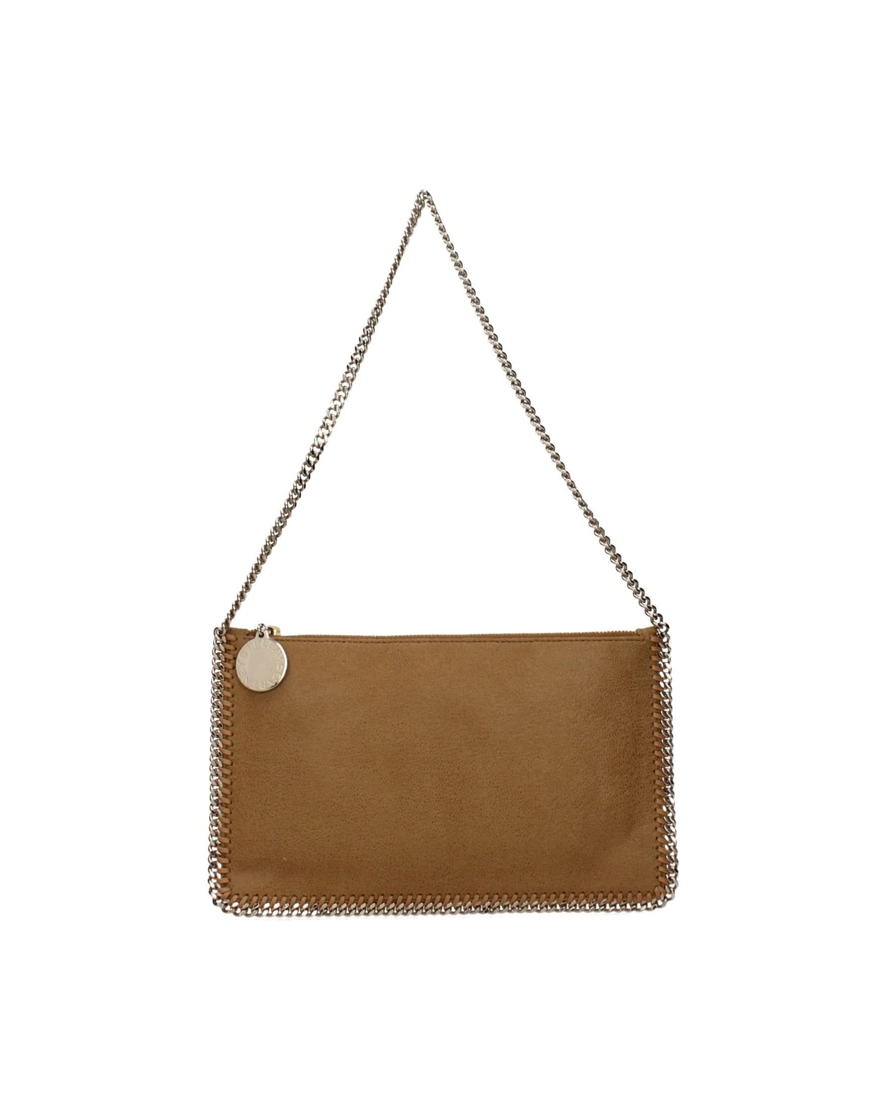 Stella Mccartney Brown Leather Shoulder Bag Glam Steals