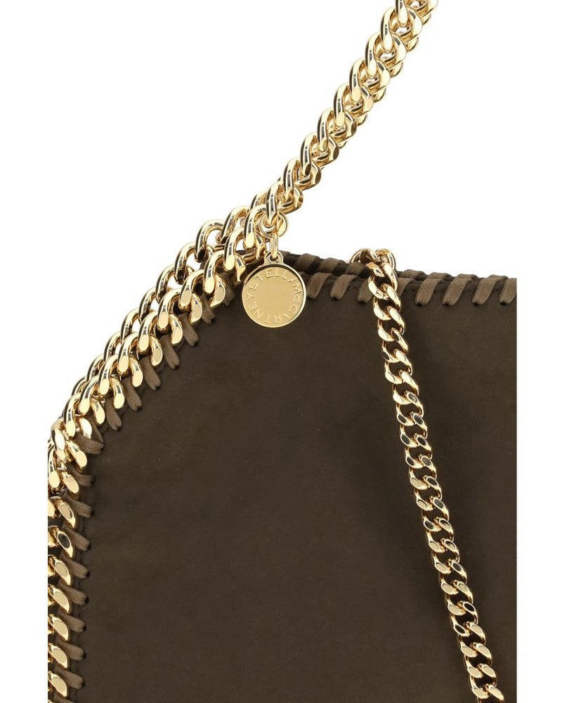 Stella Mccartney Brown Polyamide Shoulder Bag Glam Steals