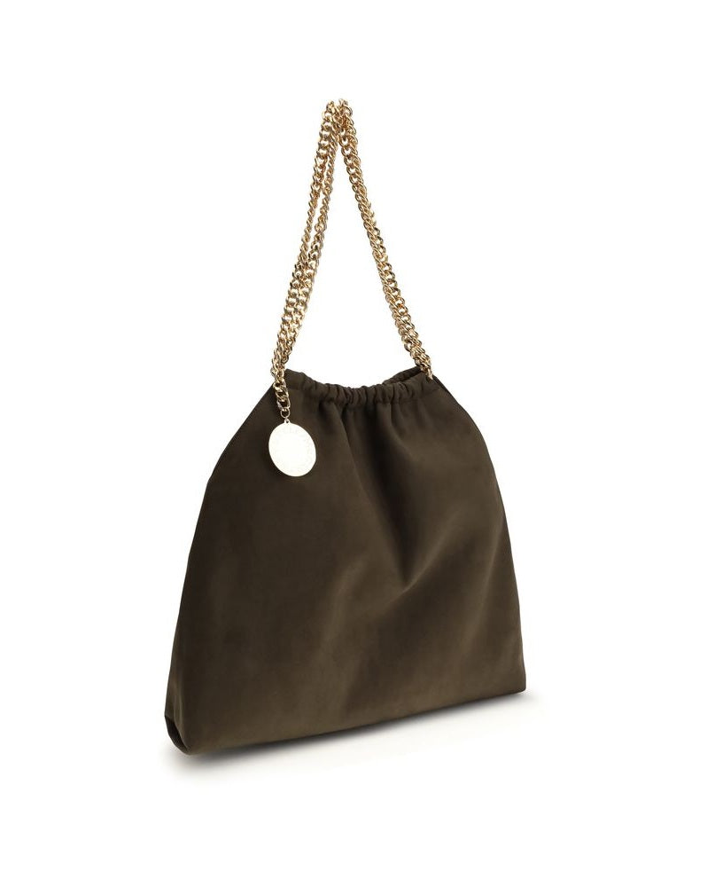 Stella Mccartney Brown Polyester Shoulder Bag Glam Steals