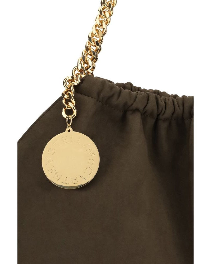 Stella Mccartney Brown Polyester Shoulder Bag Glam Steals