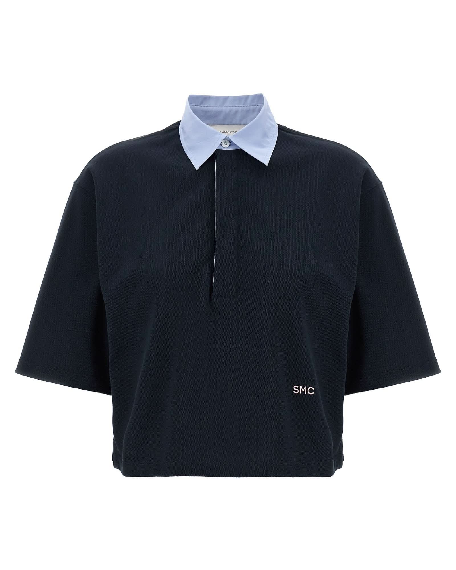 Stella Mccartney Cropped Piquet Polo Glam Steals