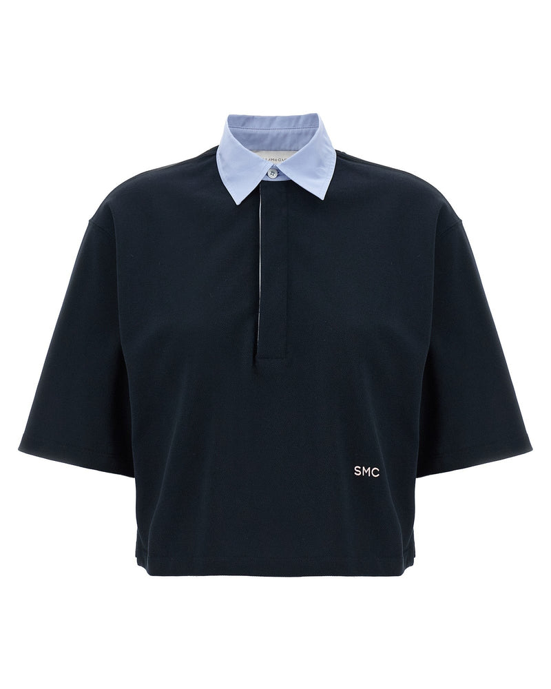 Stella Mccartney Cropped Piquet Polo Glam Steals