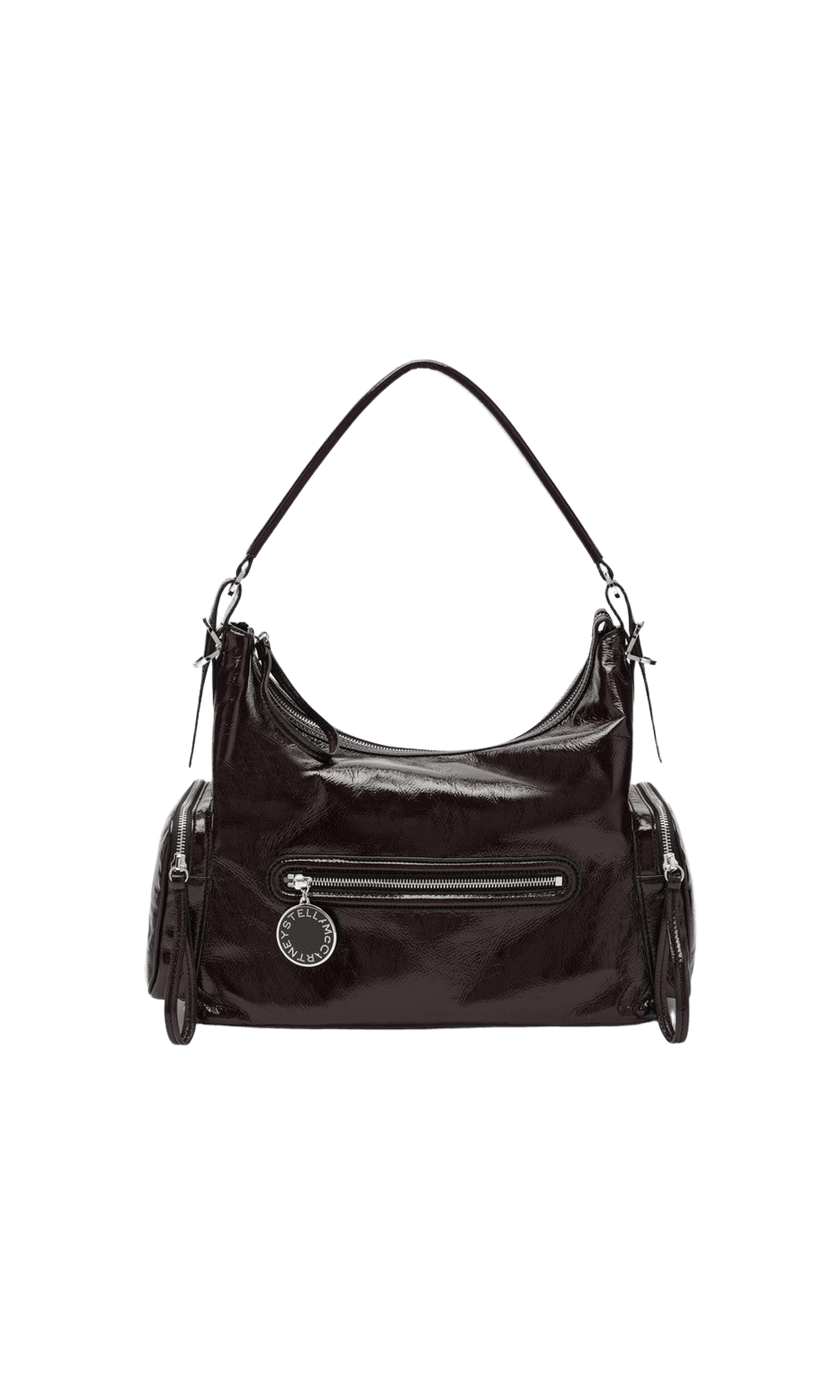 Stella Mccartney Dartmoor Shoulder Bag in Eggplant Color Glam Steals