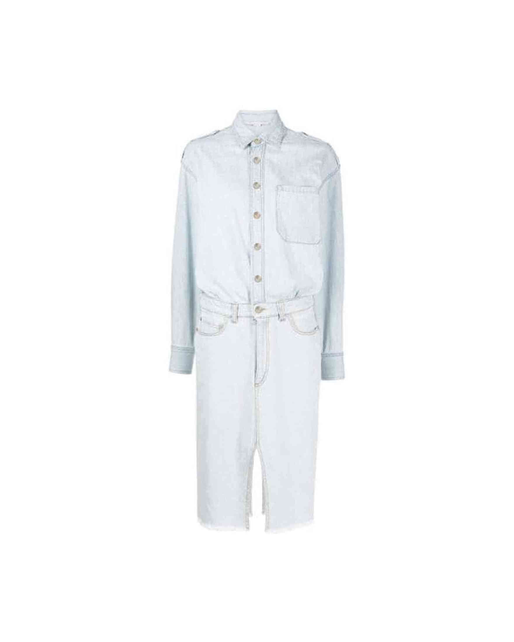 Stella Mccartney Denim Shirt Dress Glam Steals
