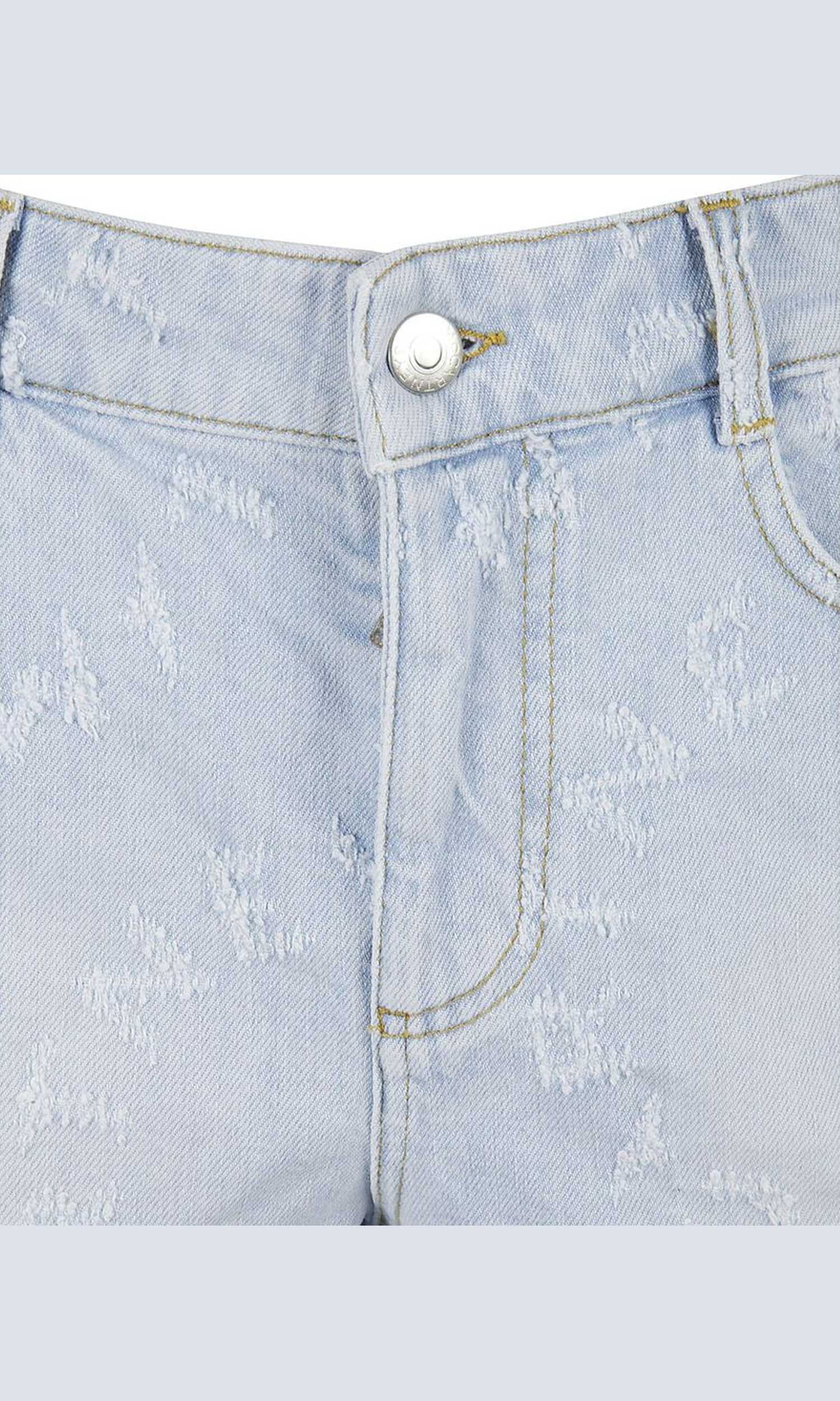 Stella Mccartney Denim Shorts Glam Steals