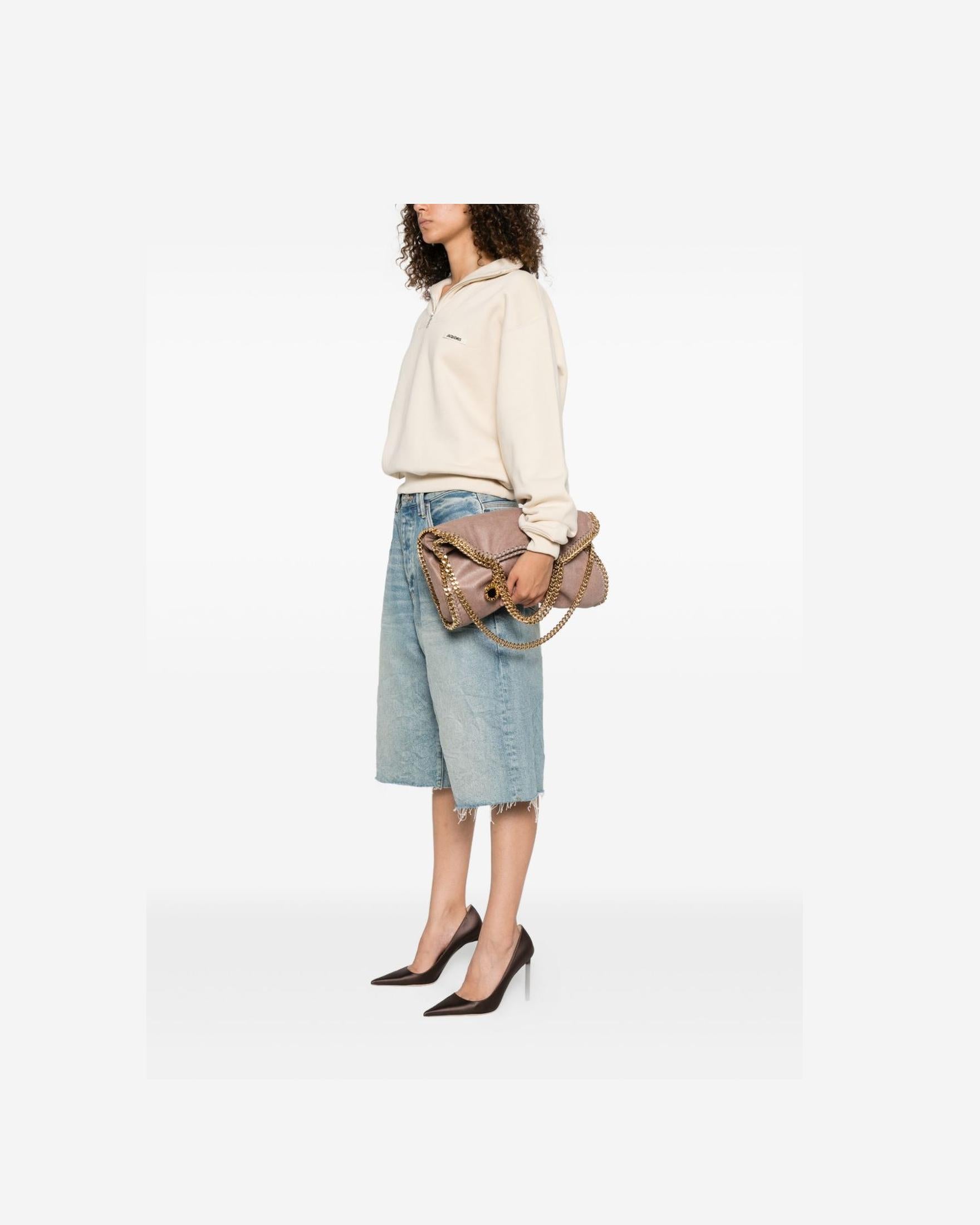 Stella Mccartney Falabella Chain Trimmed Tote Bag Glam Steals