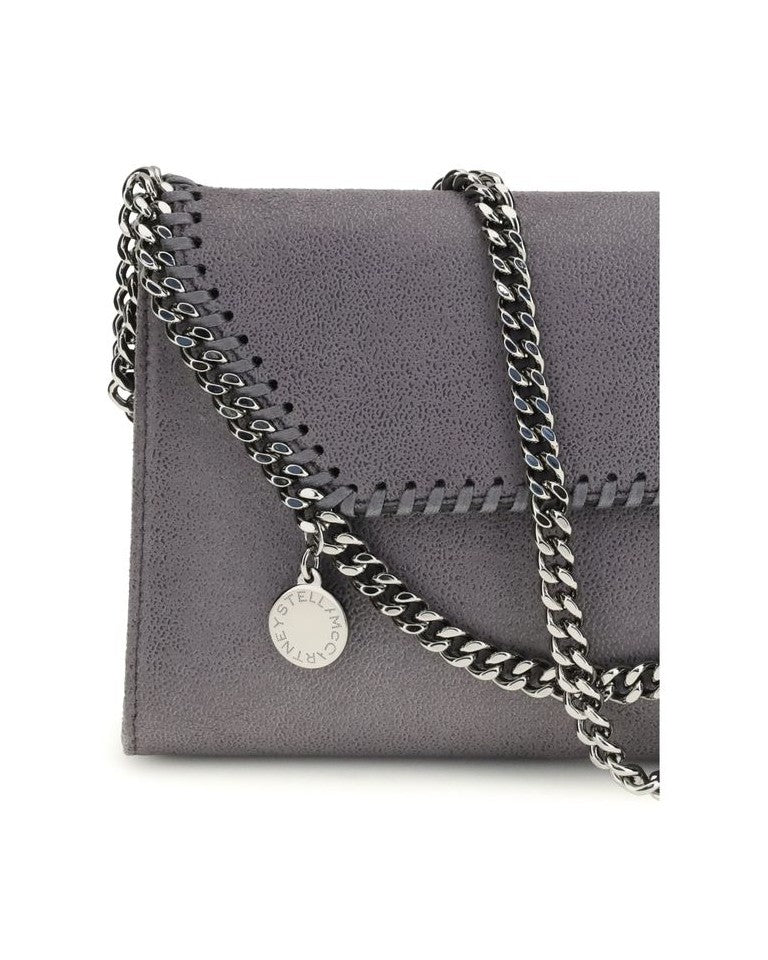 Stella Mccartney Gray Polyester Shoulder Bag Glam Steals