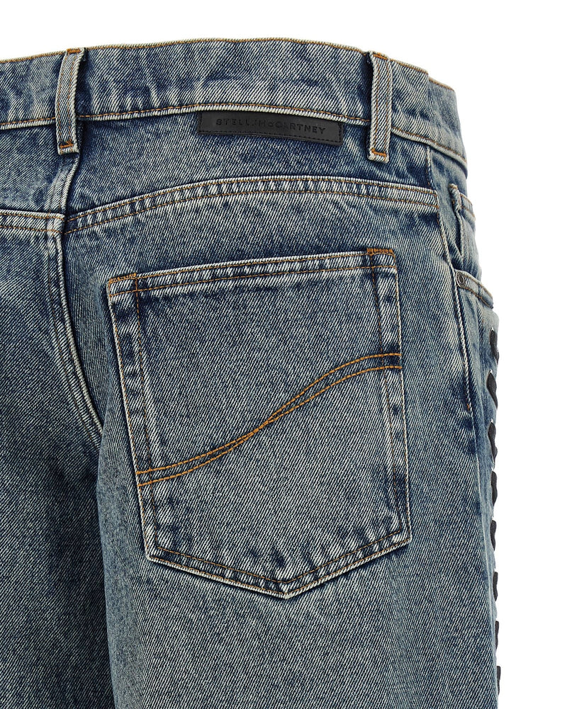 Stella Mccartney Lace Up Jeans Glam Steals