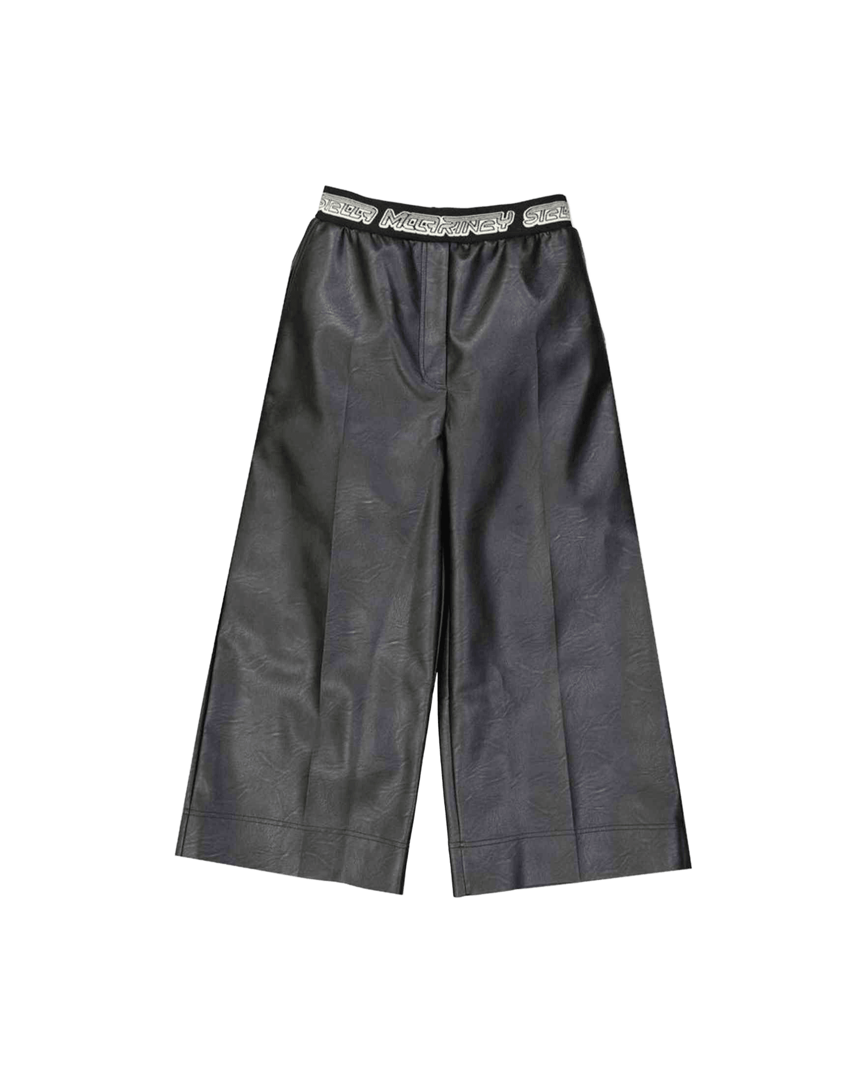 Stella Mccartney Leather Cropped Effect Pant Glam Steals