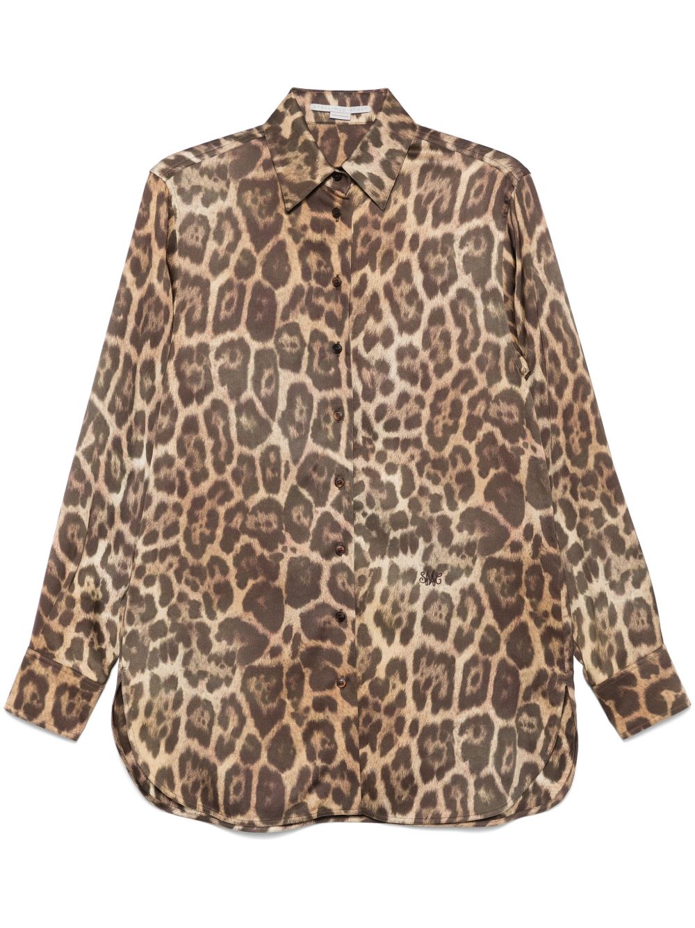 Stella Mccartney Leopard Oversized Shirt Glam Steals