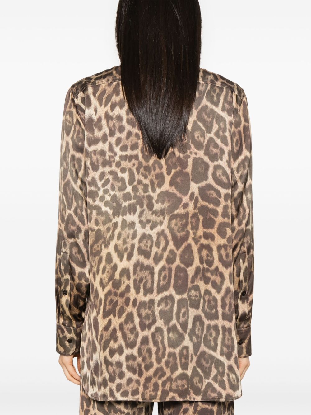 Stella Mccartney Leopard Oversized Shirt Glam Steals