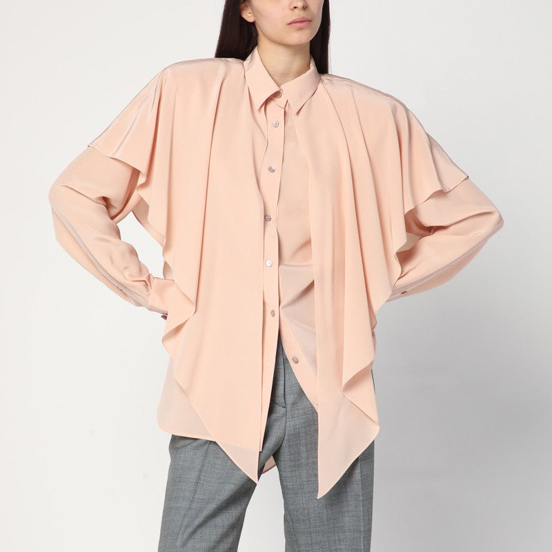 Stella Mccartney Pink Silk Shirt Glam Steals
