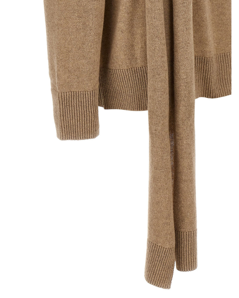 Stella Mccartney Scarf Detail Sweater Glam Steals