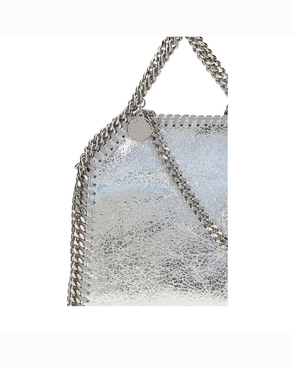 Stella Mccartney Silver Polyester Shoulder Bag Glam Steals