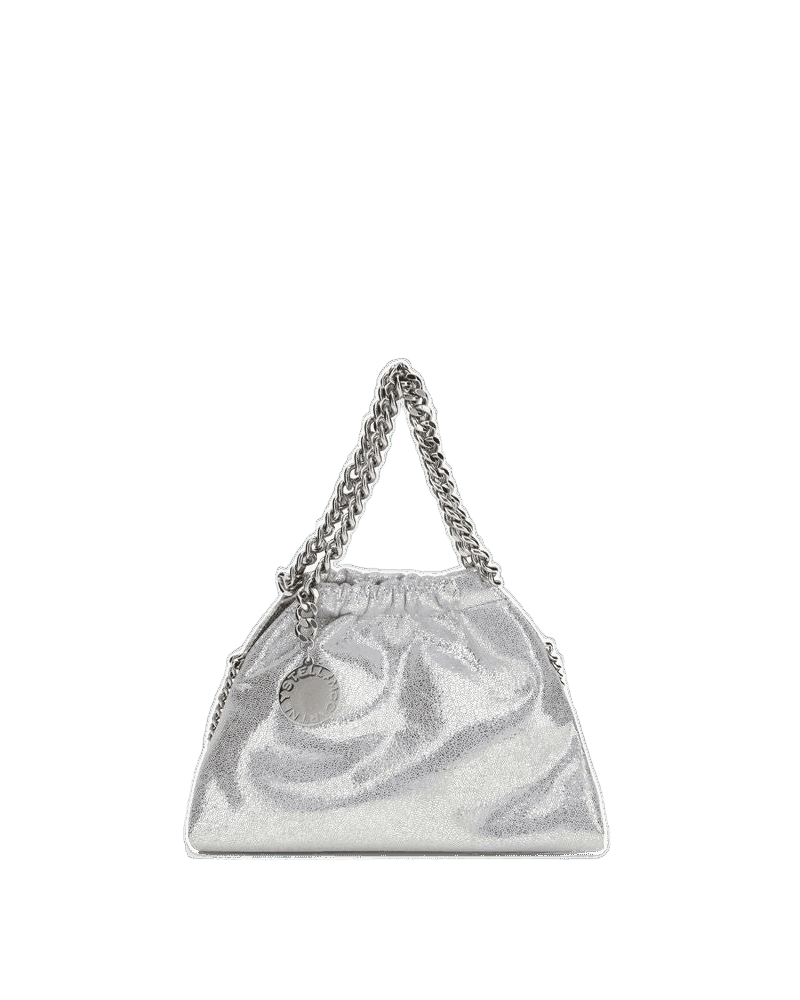 Stella Mccartney Silver Polyester Shoulder Bag Glam Steals