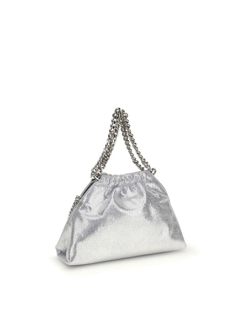 Stella Mccartney Silver Polyester Shoulder Bag Glam Steals