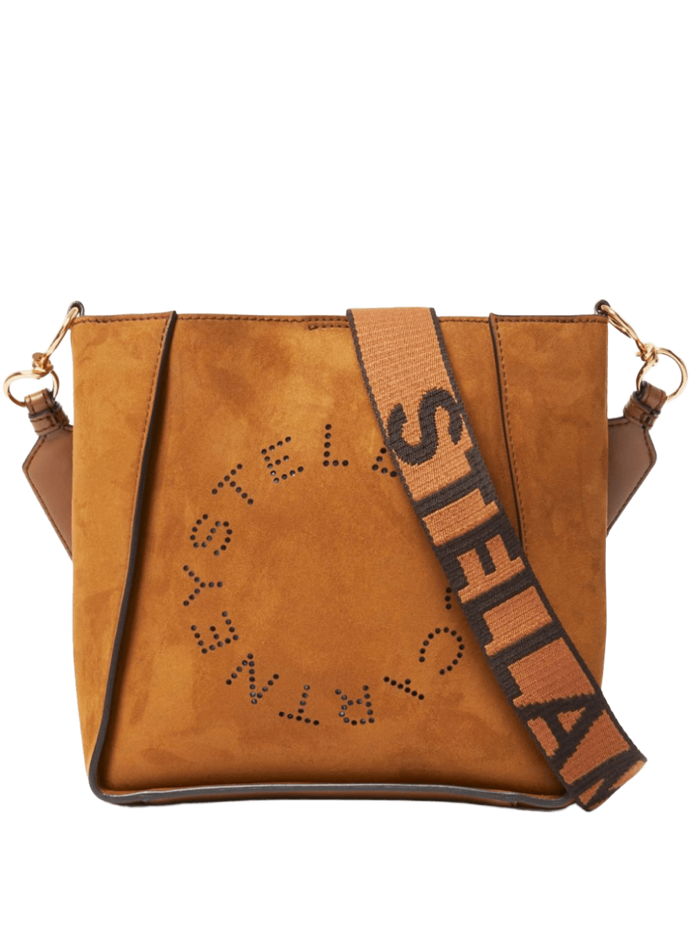 Stella Mccartney Square Shoulder Bag with Logo Glam Steals