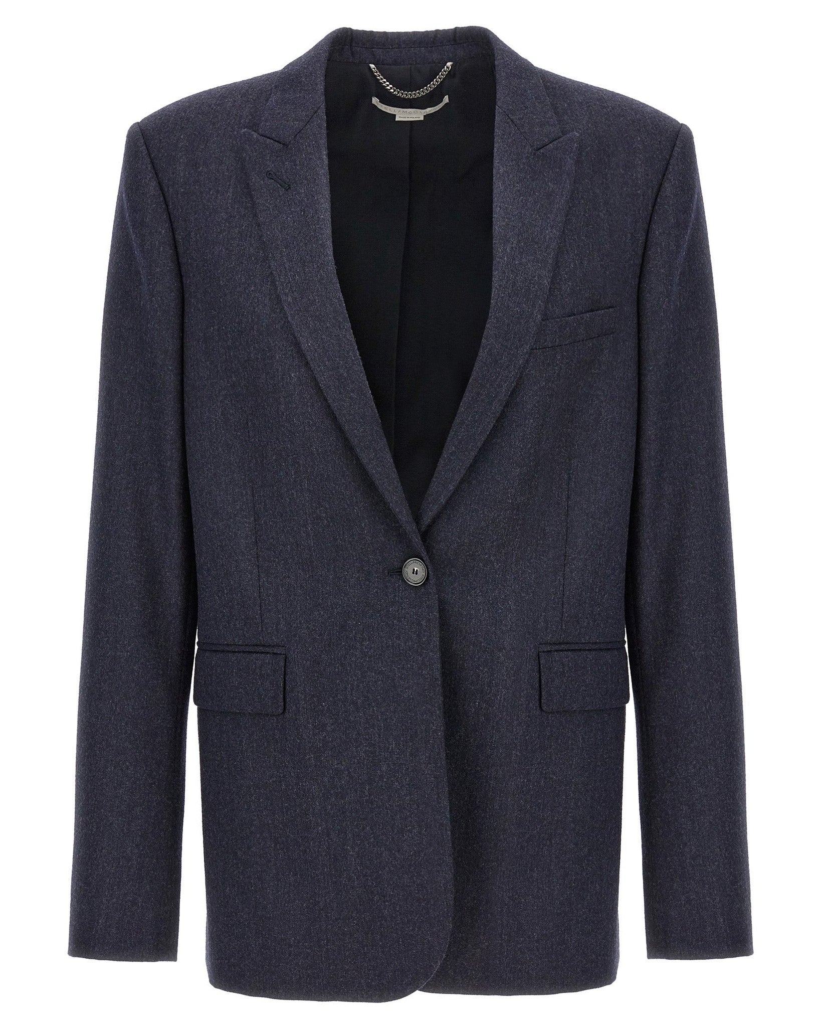 Stella Mccartney Wool Single Breasted Blazer Glam Steals