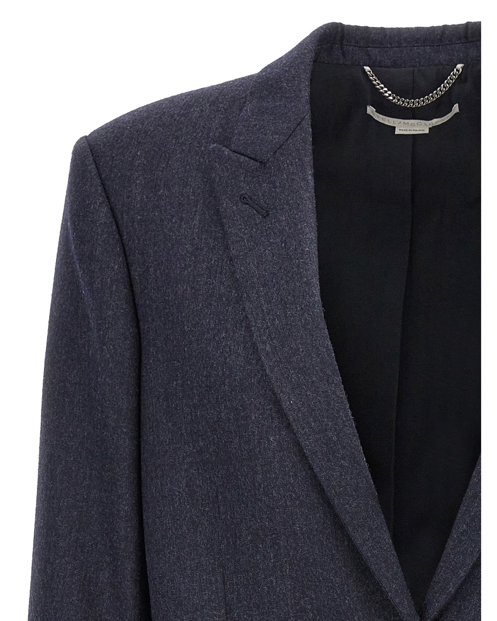 Stella Mccartney Wool Single Breasted Blazer Glam Steals