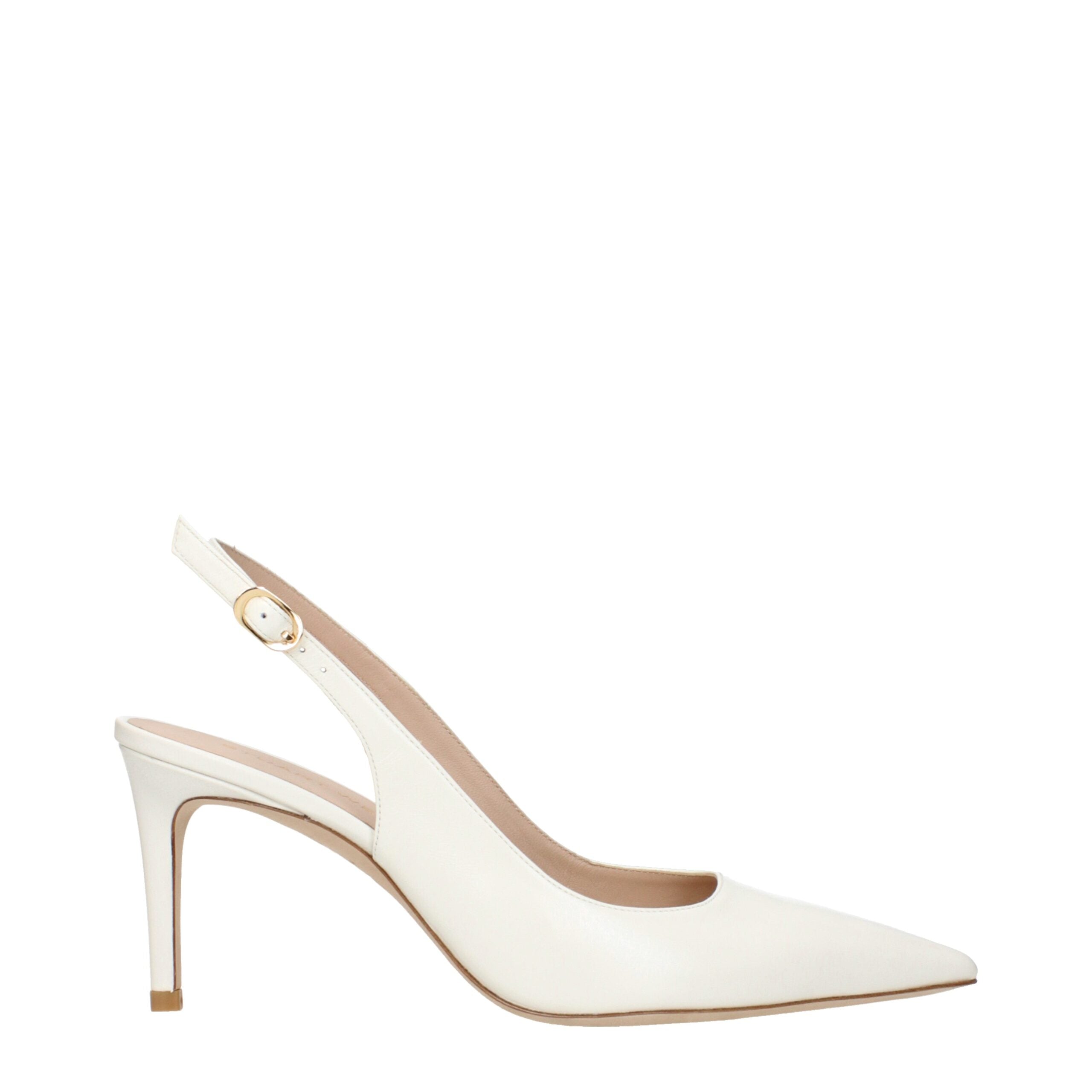 Stuart Weitzman Beige Leather High Heel Pumps Glam Steals