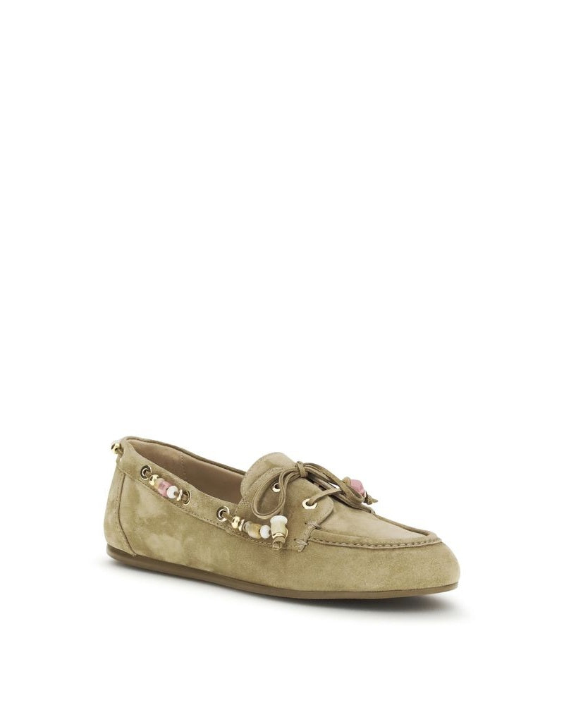 Stuart Weitzman Beige Slip On Loafers Glam Steals