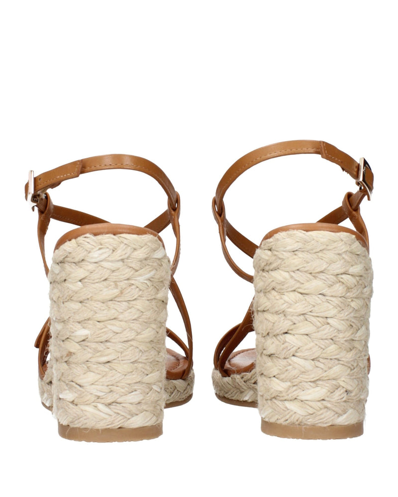 Stuart Weitzman Brown Leather Wedges Sandals Glam Steals