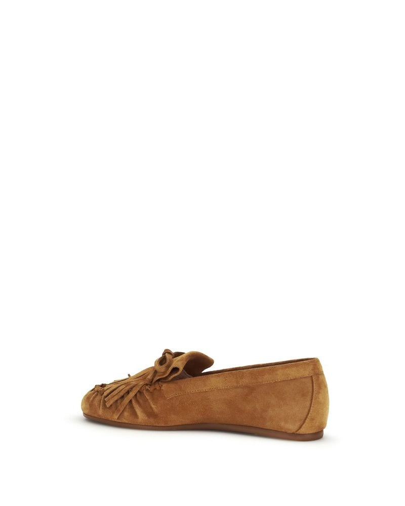 Stuart Weitzman Brown Slip On Loafers Glam Steals