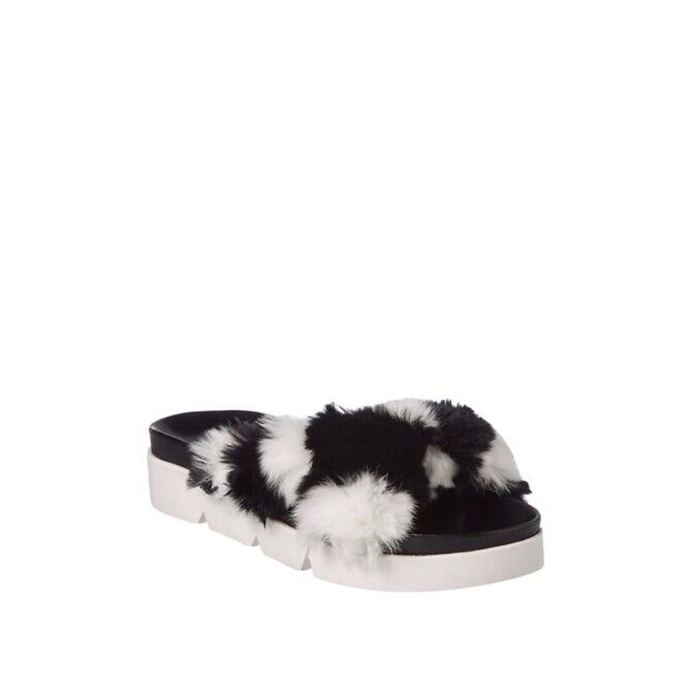 Stuart Weitzman Fur Slippers Glam Steals