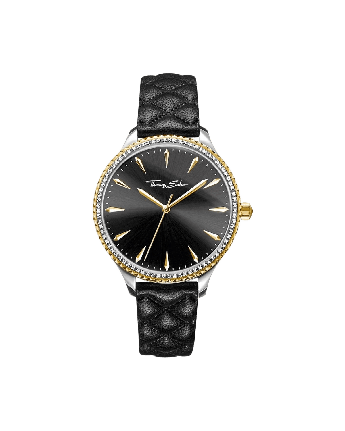 Thomas Sabo Black Leather Watch Glam Steals