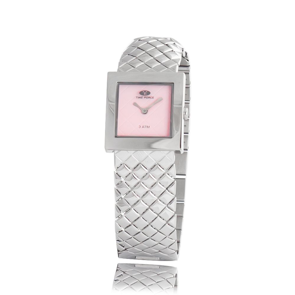 Time Force Silver Stainless Steel Watch Glam Steals