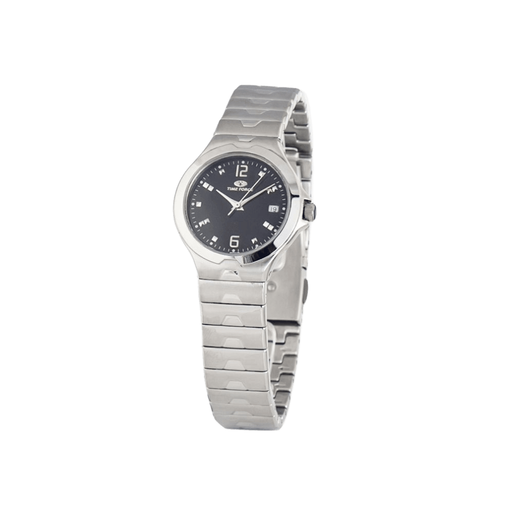 Time Force Silver Stainless Steel Watch Glam Steals