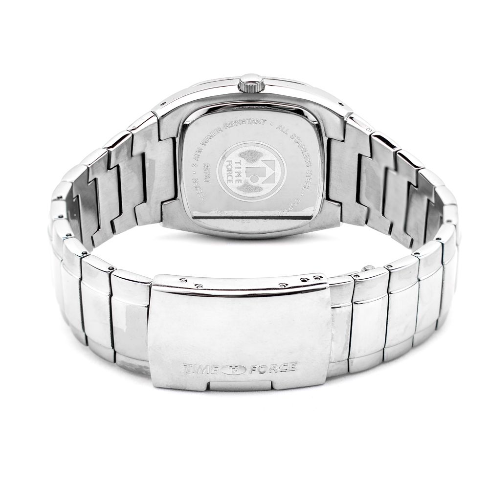 Time Force Silver Stainless Steel Watch Glam Steals