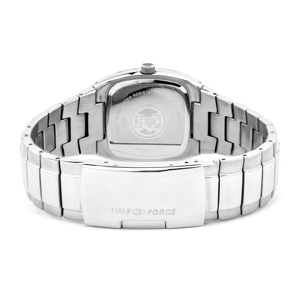 Time Force Silver Stainless Steel Watch Glam Steals
