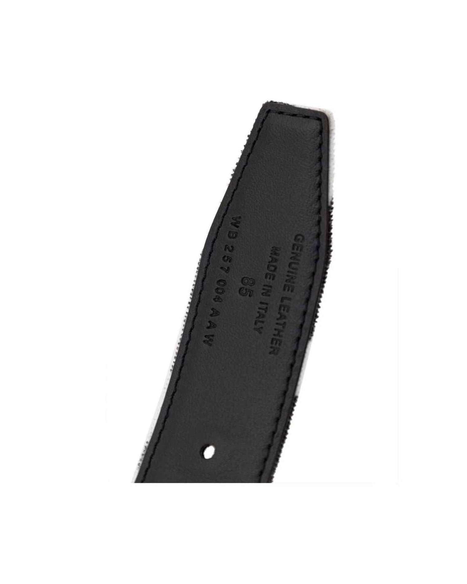 Tom Ford Black And White Leather Belt Glam Steals
