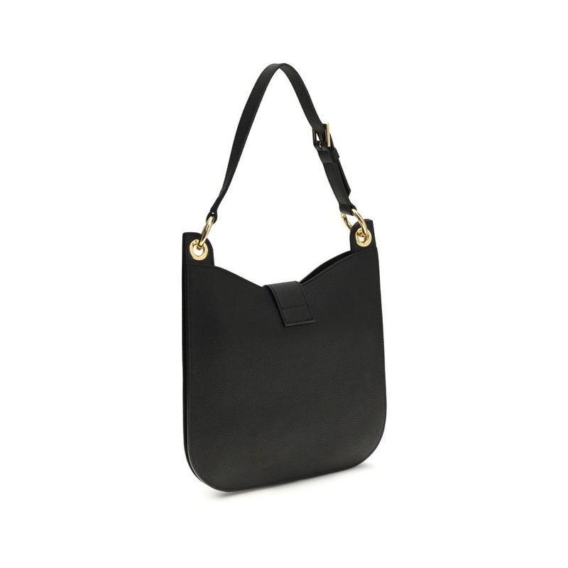 Tom Ford Black Calf Leather Bos Taurus Shoulder Bag Glam Steals