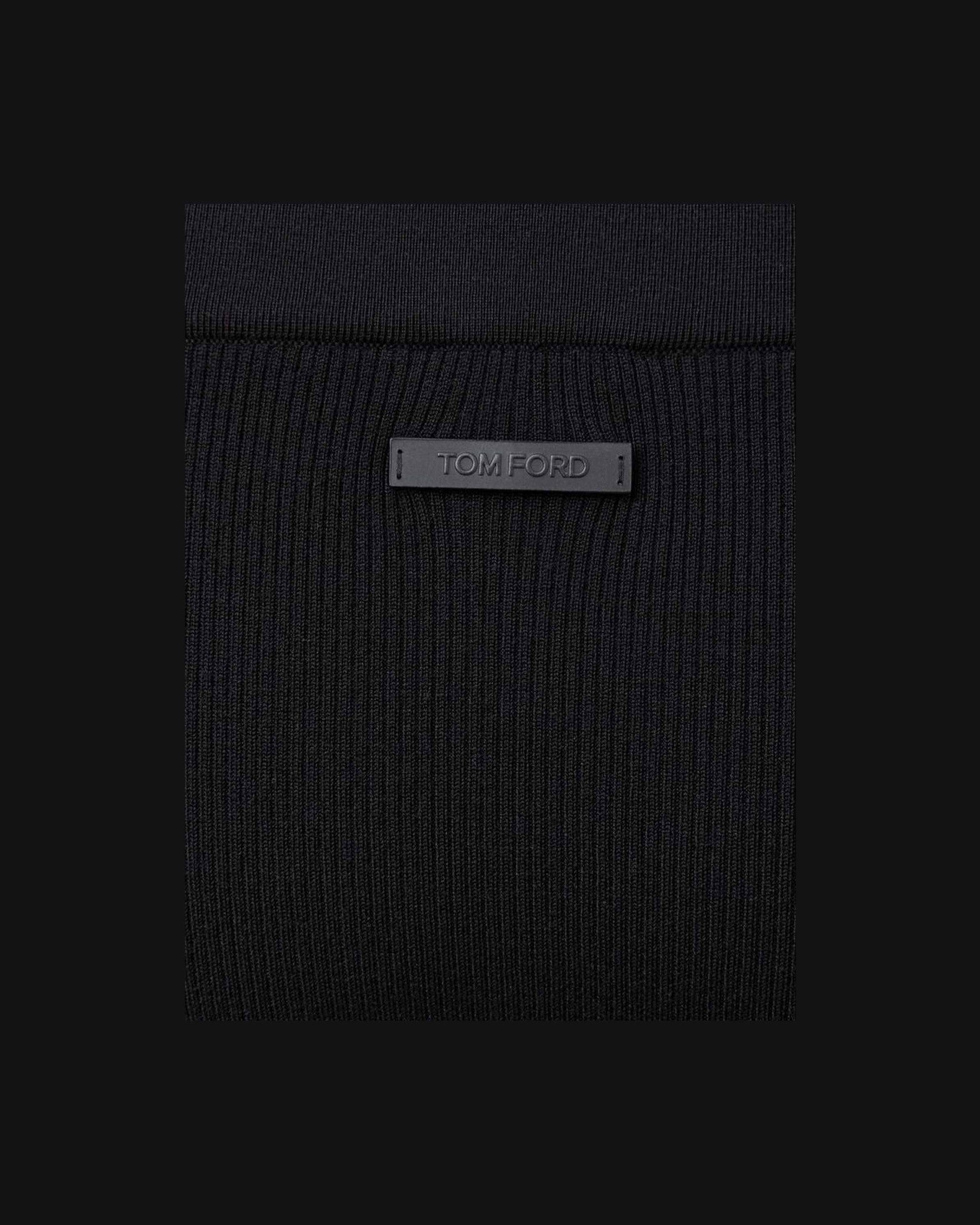 Tom Ford Black Cashmere Midi Glam Steals