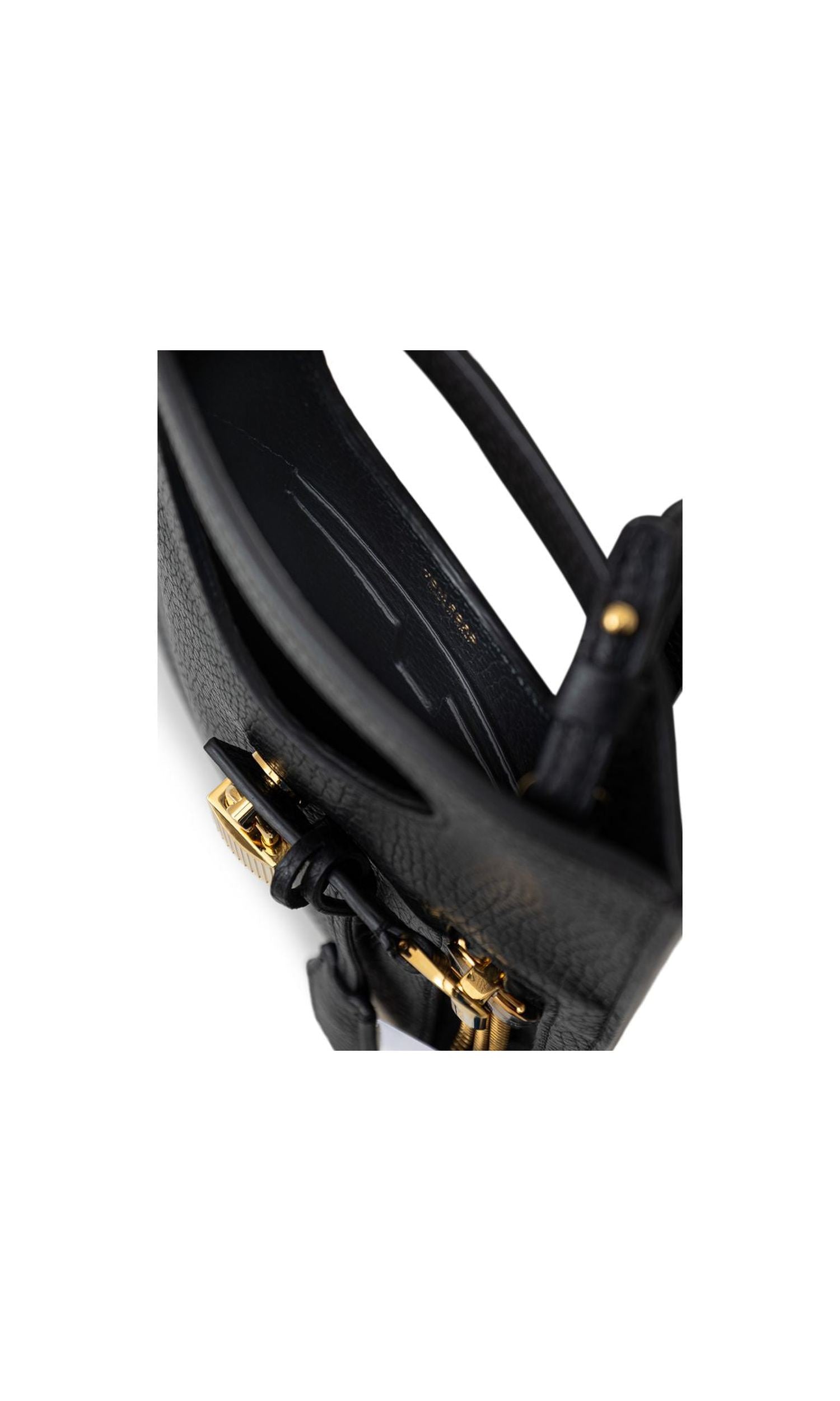 Tom Ford Black Leather Shoulder Bag Glam Steals