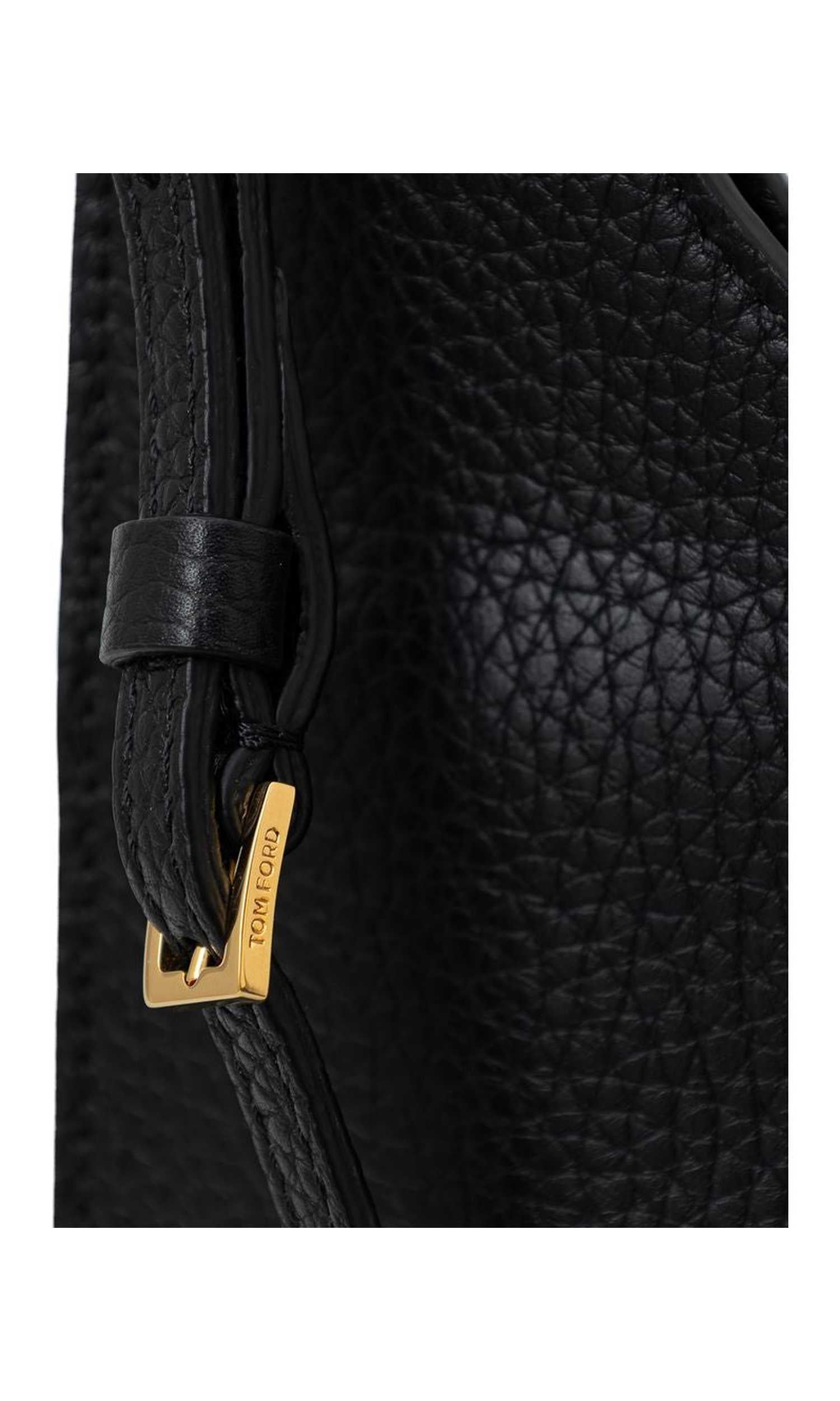 Tom Ford Black Leather Shoulder Bag Glam Steals
