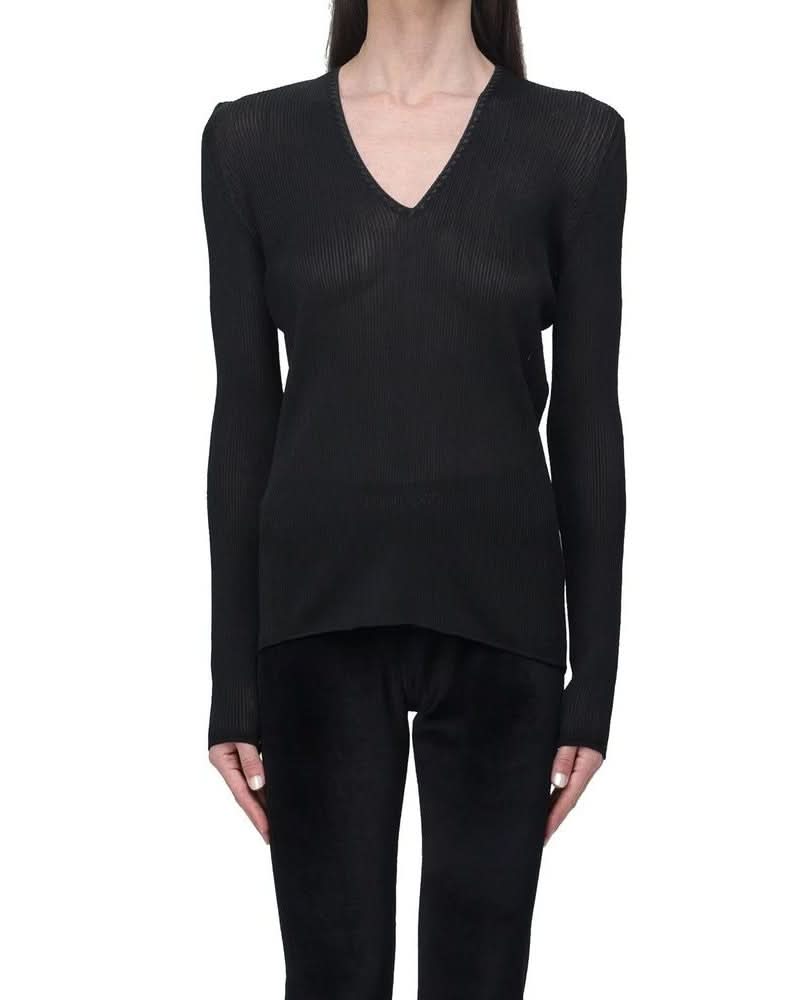 Tom Ford Black Polyamide Top 