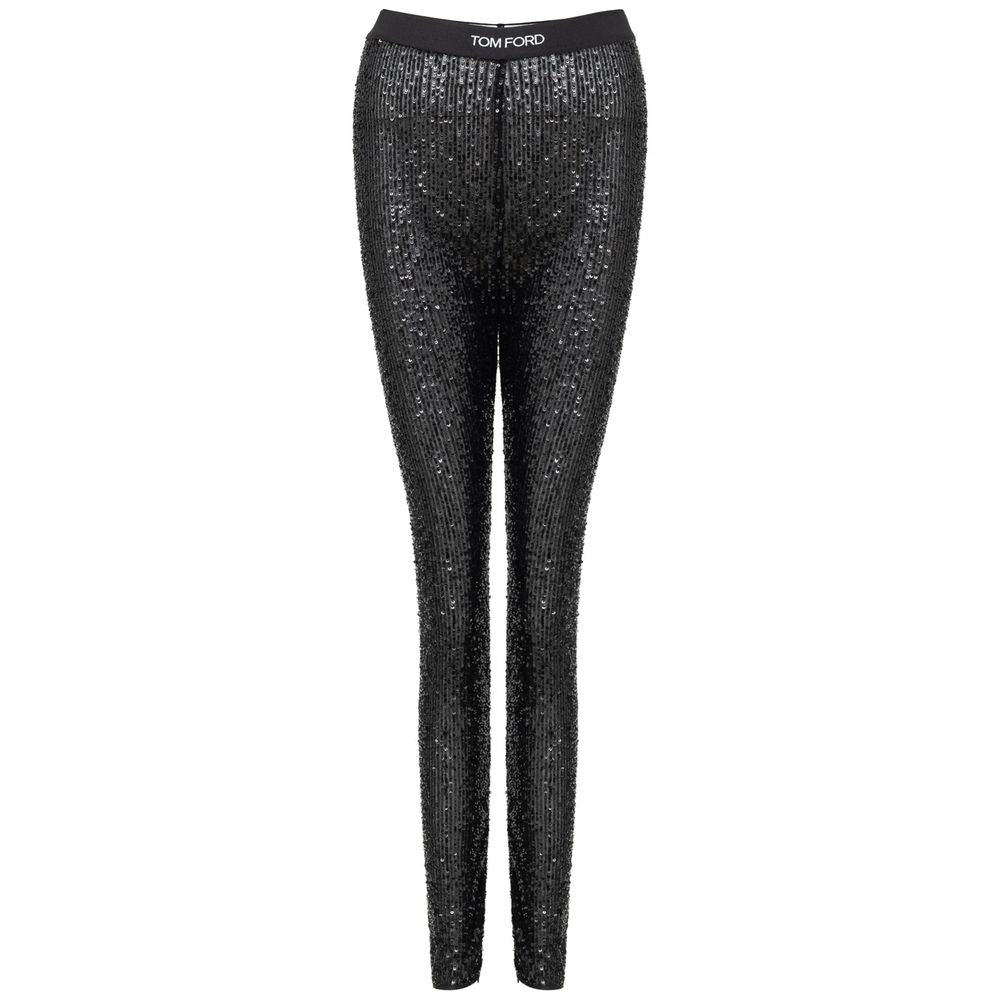 Tom Ford Black Polyester Joggers Workout Pant Glam Steals