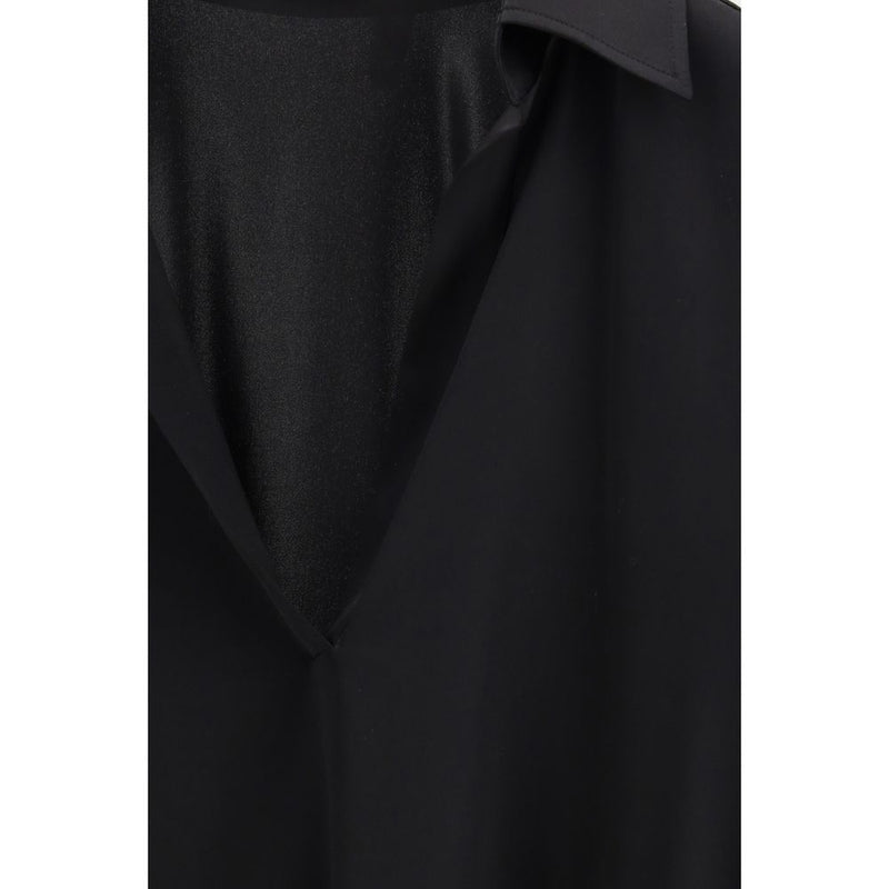 Tom Ford Black Silk Polo Shirt Glam Steals