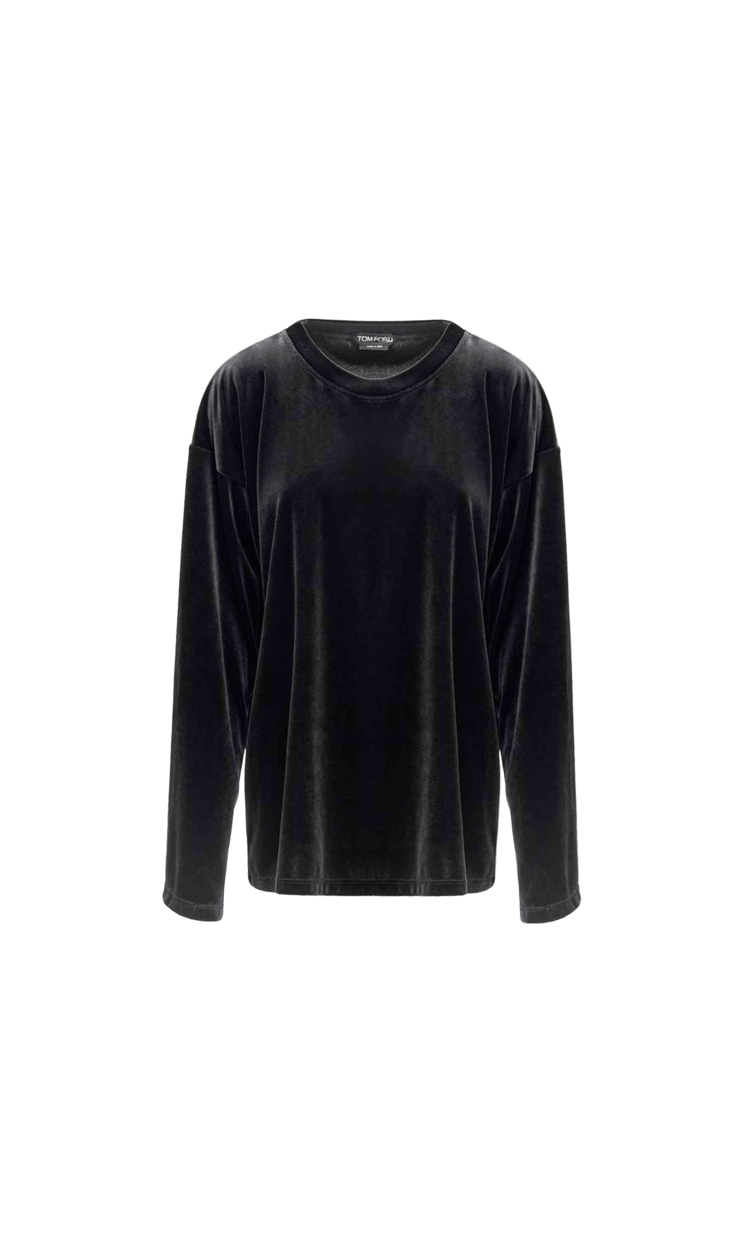 Tom Ford Black Synthetic Top & T-Shirt Glam Steals